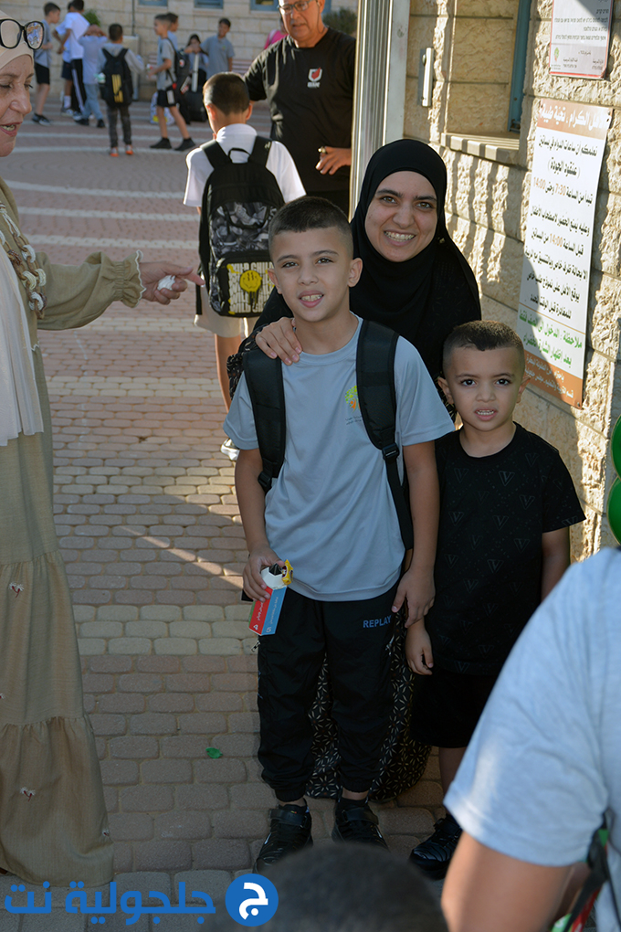 افتتاح العام الدراسي في جلجولية 